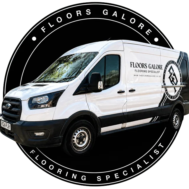 Floors Galore branded van