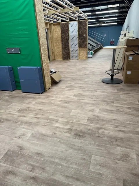 LVT flooring at Max Energy Ltd training rooms — photo 1